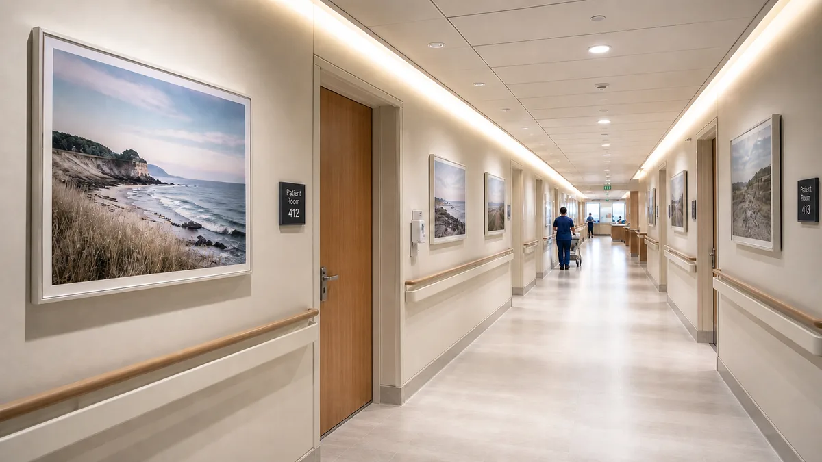 Healthcare and civic art program installation in Santa Ana, CA
