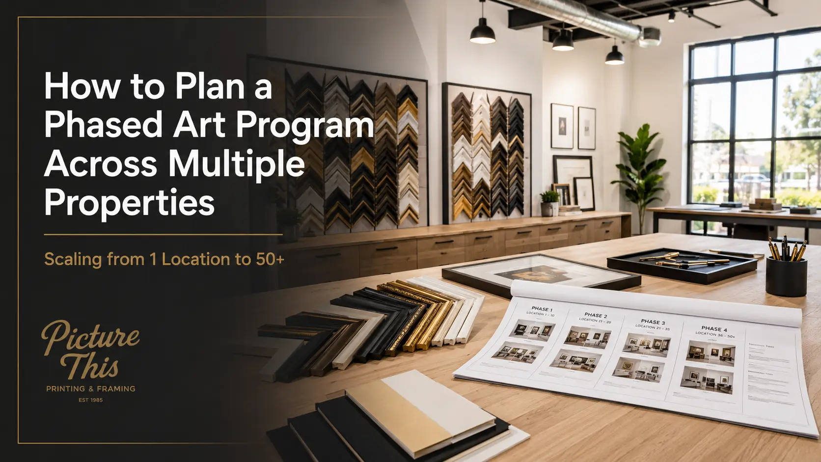 How to Plan a Phased Art Program Across Multiple Properties: Scaling from 1 Location to 50+