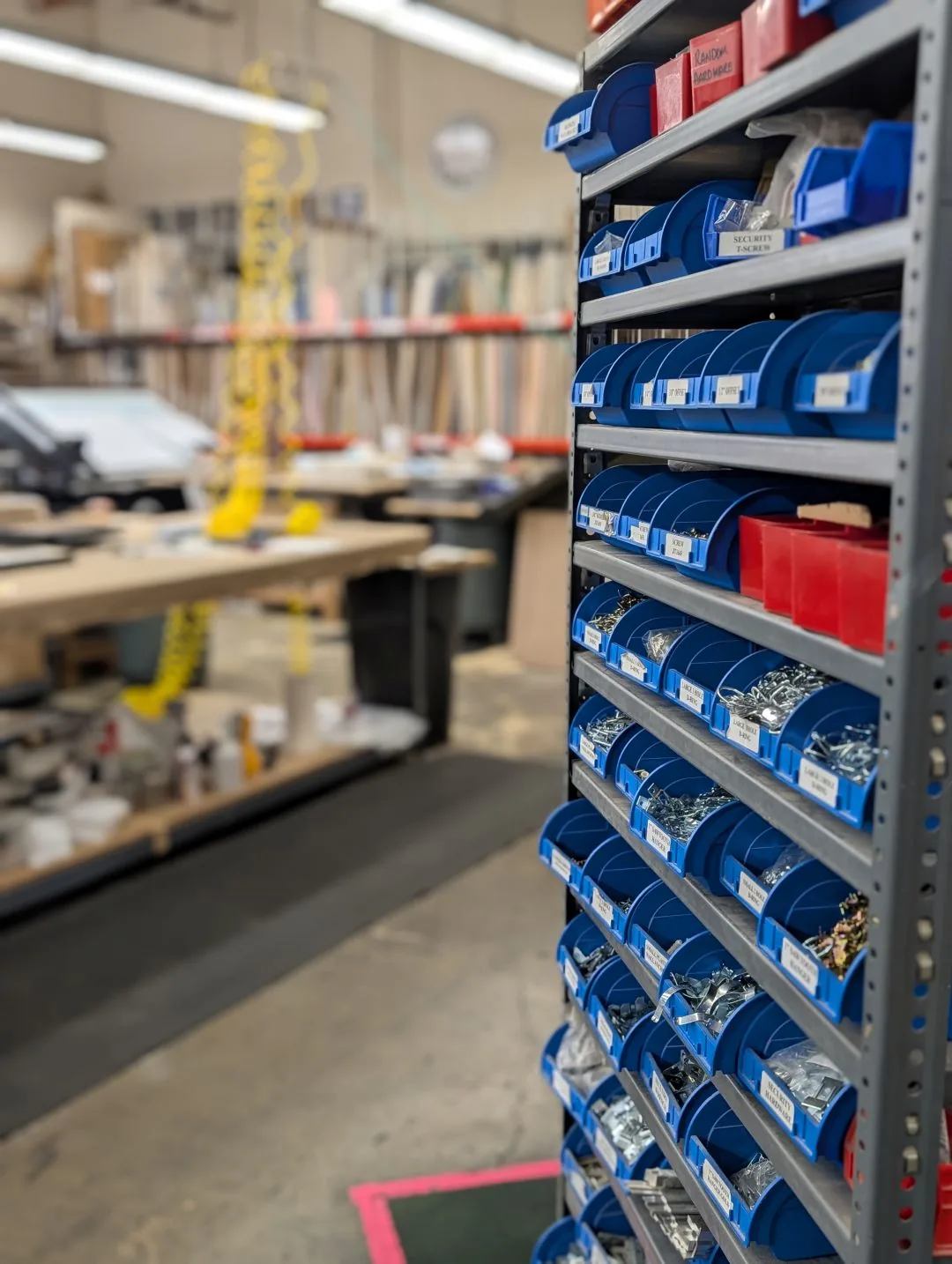 Organized hardware inventory