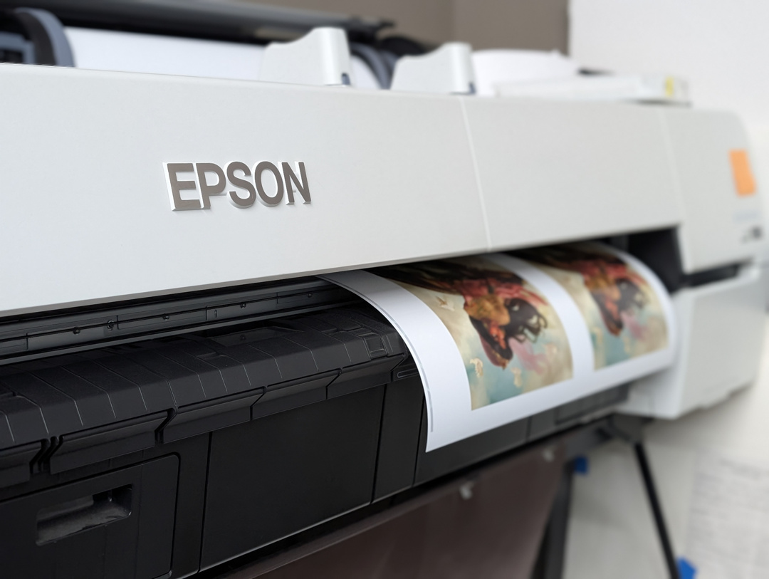 Fine art printing process